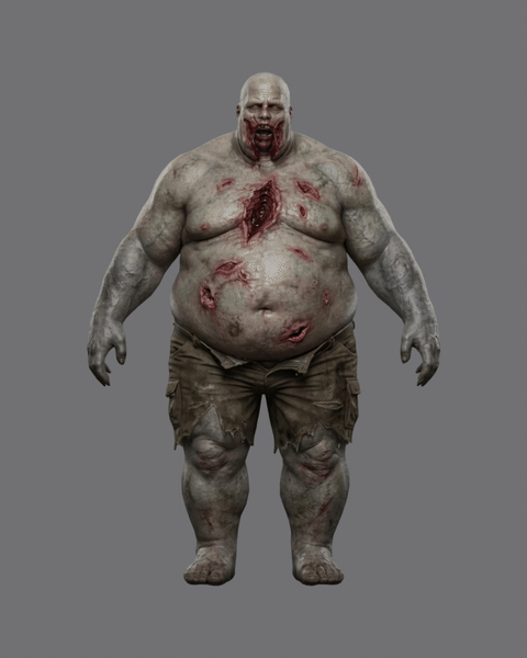 Heavy zombie turning